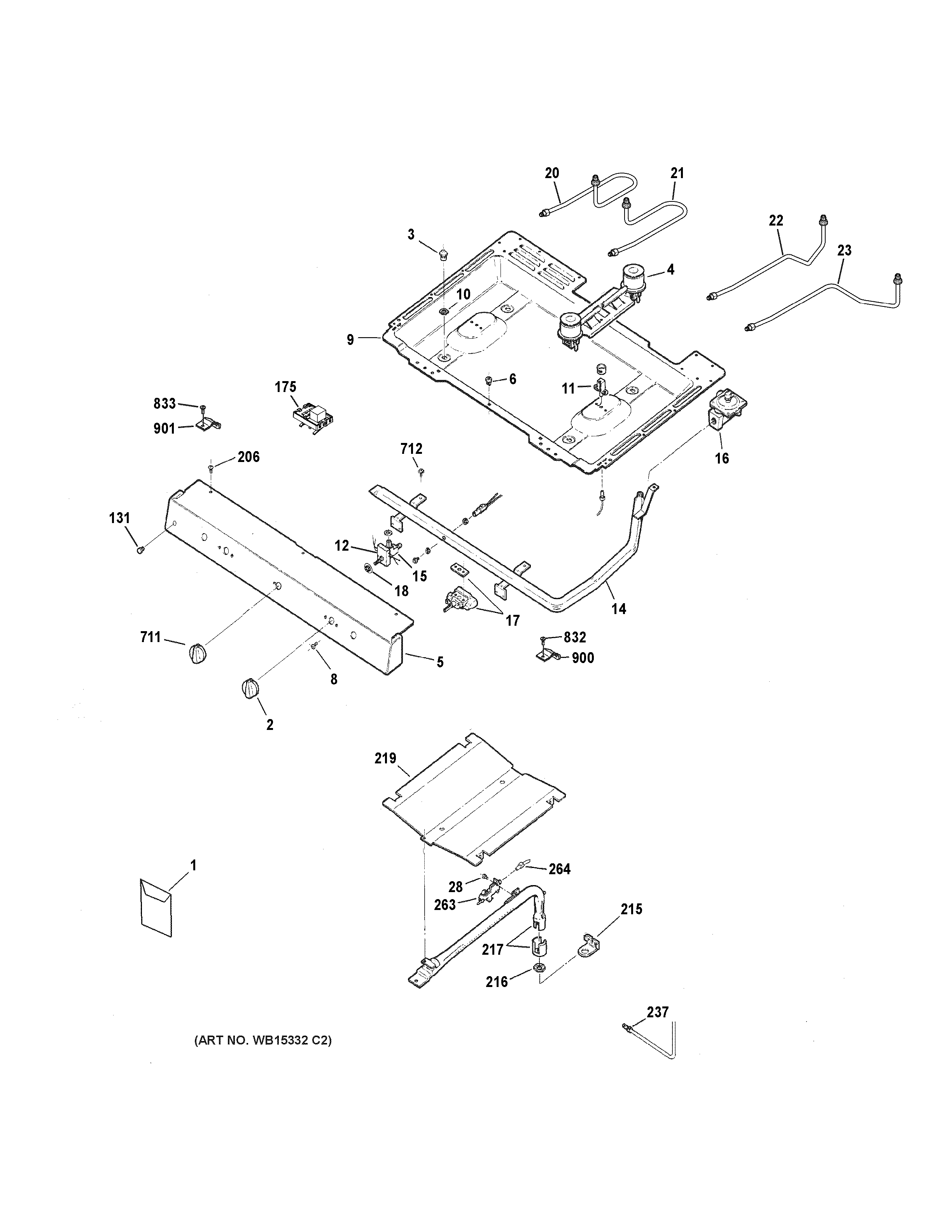 Gas & burner parts