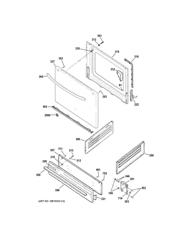 Door & drawer parts