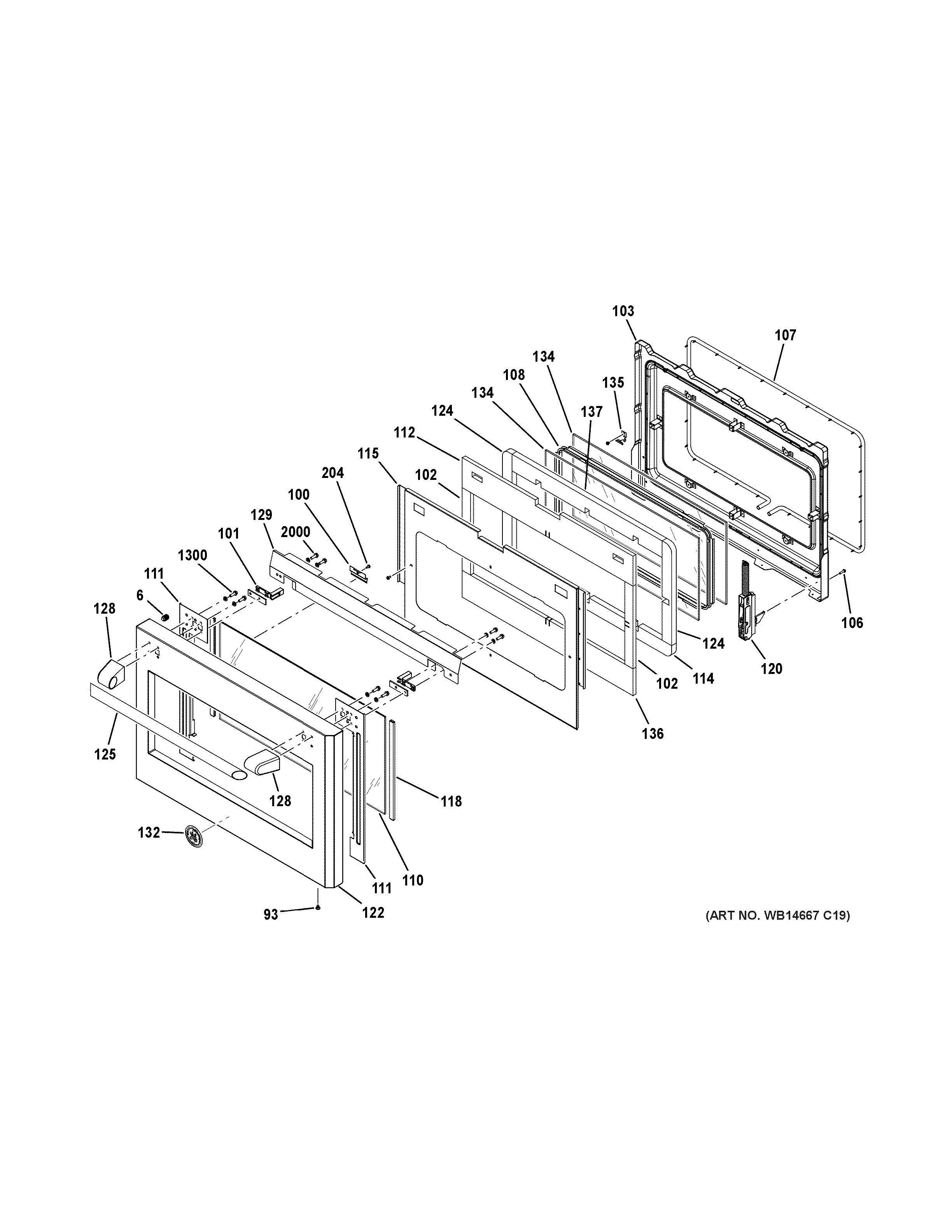 Large door assembly