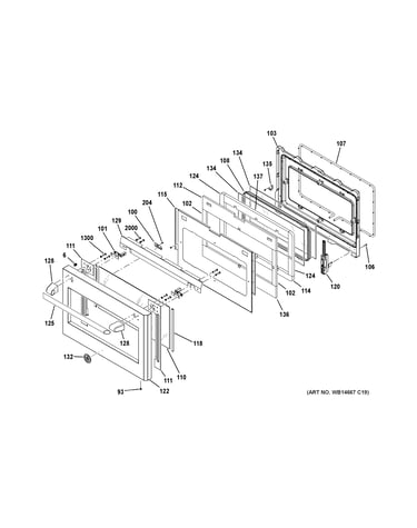 Large door assembly