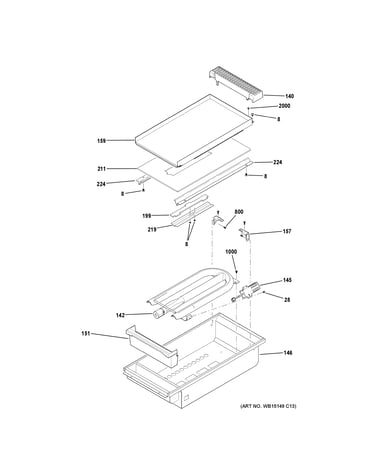 Griddle assembly