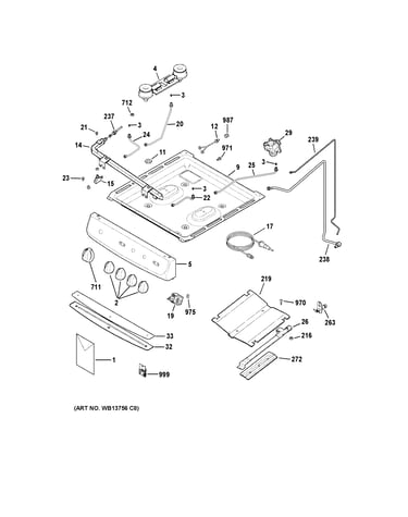 Gas & burner parts