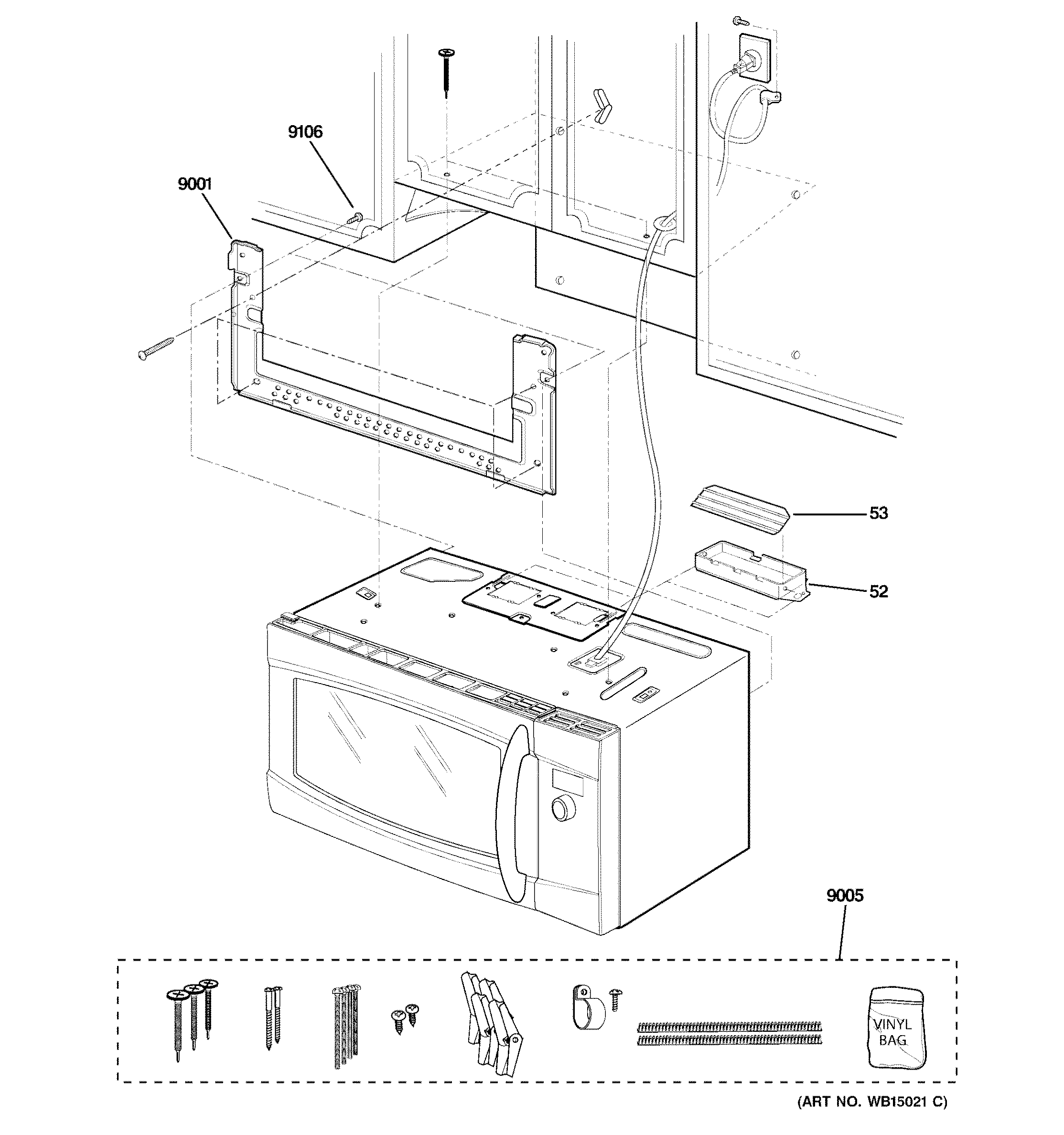 Installation parts