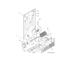 GE GSE25GGHJCCC machine compartment diagram