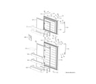 GE GTS18FGLBBB doors diagram