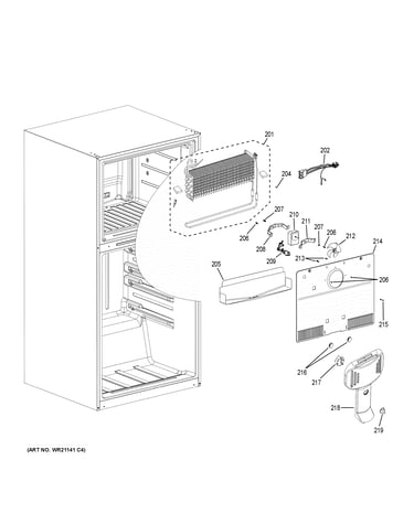 Freezer section