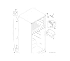 GE GTS18FGLBBB ice maker diagram