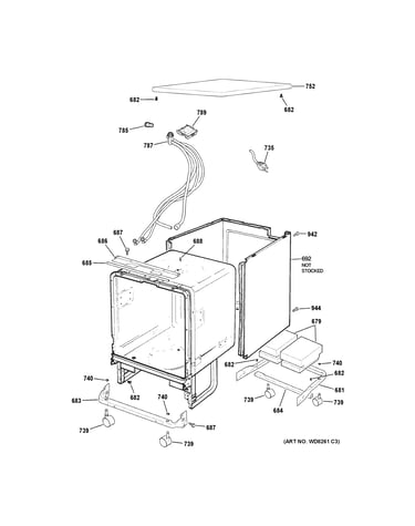 Cabinet & exterior parts