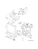 Escutcheon & door assembly