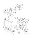 Escutcheon & door assembly