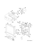 Escutcheon & door assembly