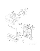 Escutcheon & door assembly