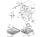 GE GSM2200V50WW body parts diagram