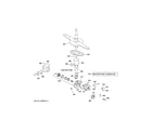 GE GSC3500D51WW motor-pump mechanism diagram