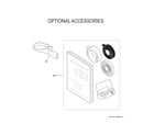 GE ZHU30RDJ2BB optional accessories diagram