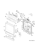 Escutcheon & door assembly