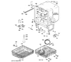 GE GSD4060D45SS body parts diagram