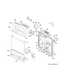 Escutcheon & door assembly
