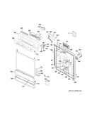 Escutcheon & door assembly