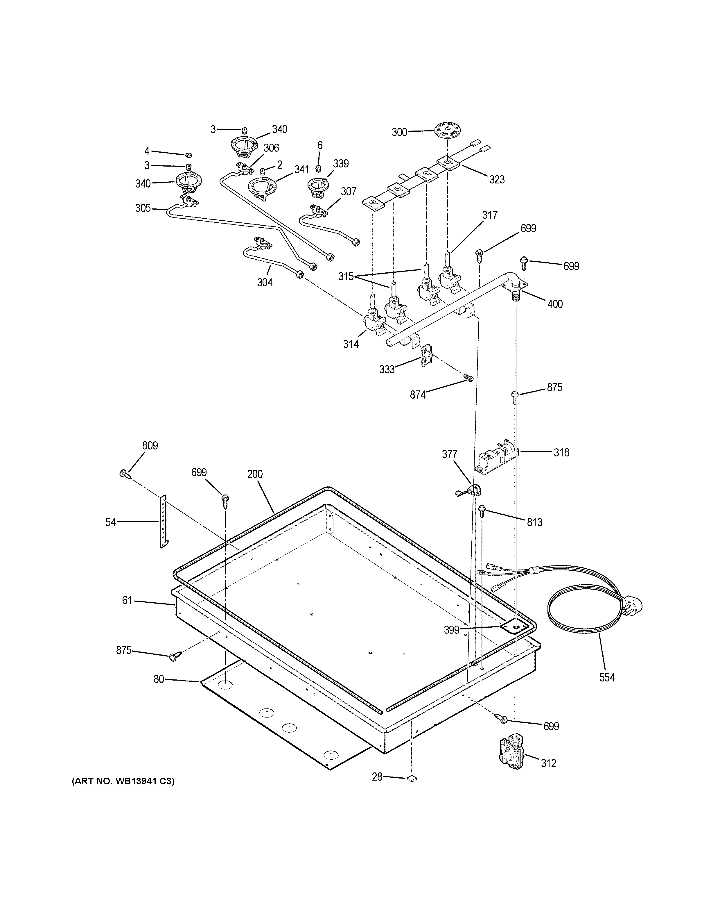 Gas & burner parts