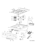 Control panel & cooktop