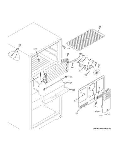 Freezer section