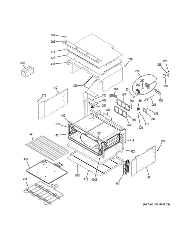 Upper oven