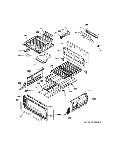 Upper oven