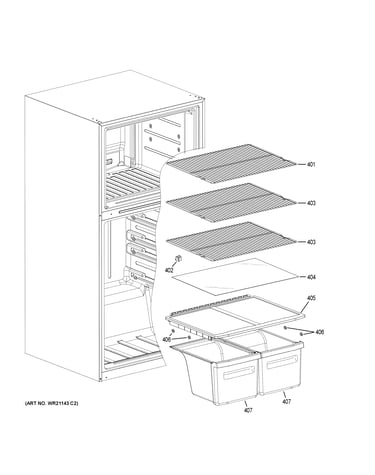 Shelves & drawers