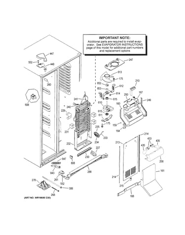 Freezer section