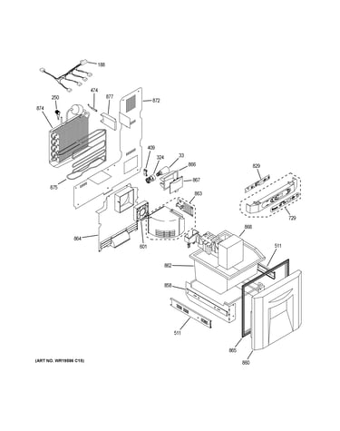 Freezer controls & components
