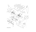 GE PCT7050DF6WW control panel diagram