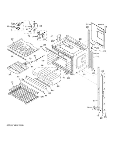 Upper oven