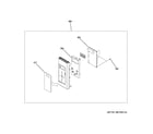 GE JVM3160DF3CC control parts diagram