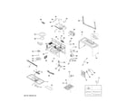 GE JVM6172SK2SS oven cavity parts diagram