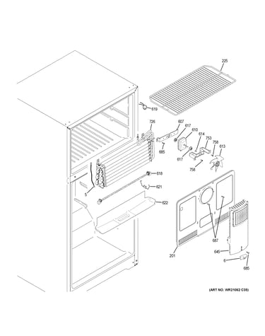 Freezer section