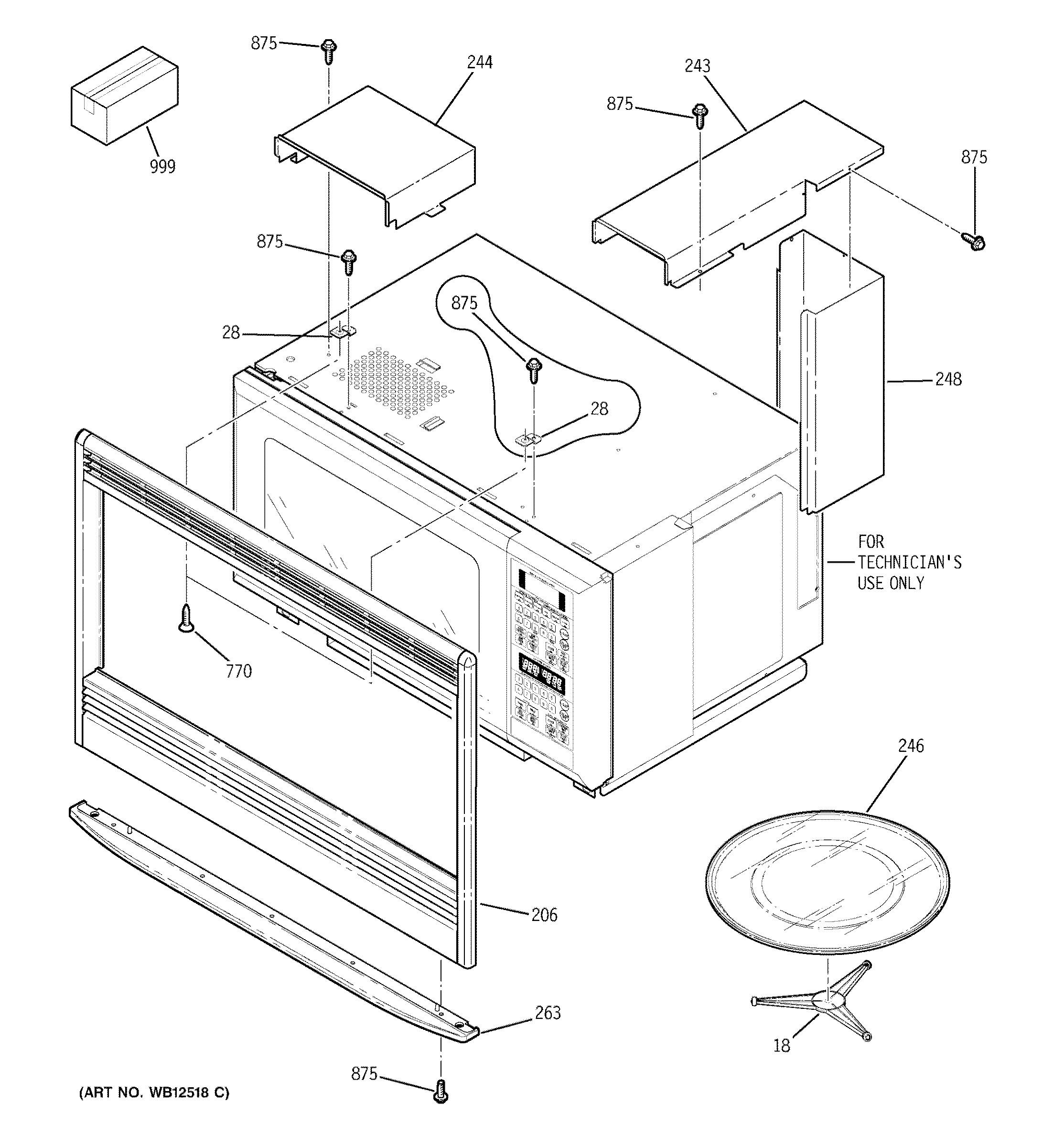 MICROWAVE ENCLOSURE