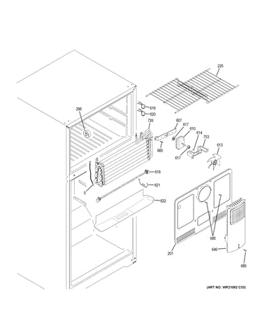 Freezer section