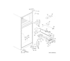 GE GTE18ITHMRBB fresh food section diagram