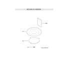 GE JES1657DM1WW microwave diagram