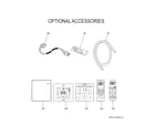 Haier AW12LC2VHA optional accessories diagram