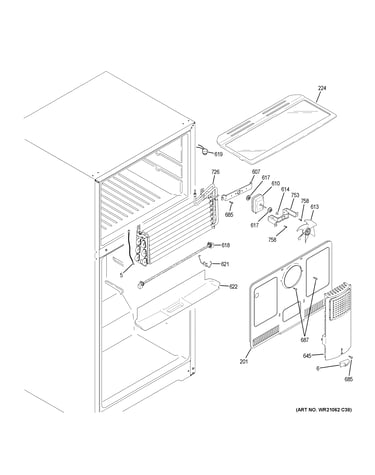 Freezer section