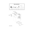 GE APCA10NXMGN1 room air conditioner diagram