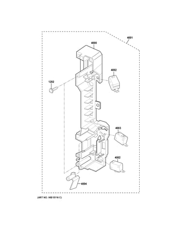Latch board parts