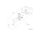 GE PVM9215SF1SS control parts diagram