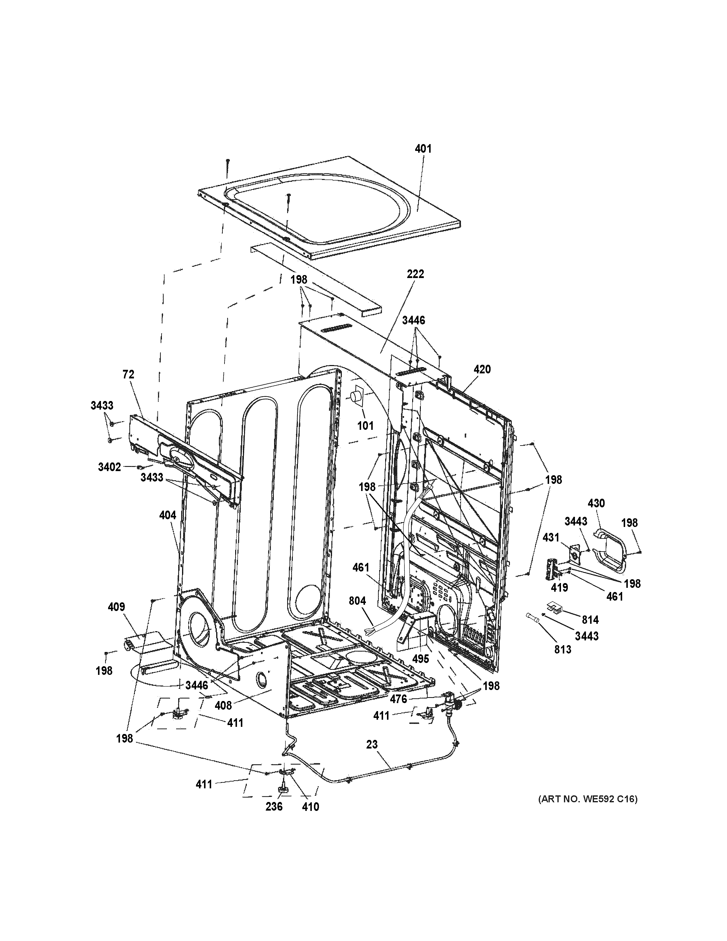 CABINET & TOP PANEL