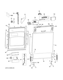 Escutcheon & door assembly