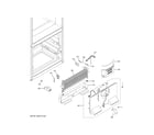 GE ABE21DGKARWS freezer section diagram