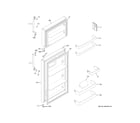 GE GTE18ITHPRBB doors diagram