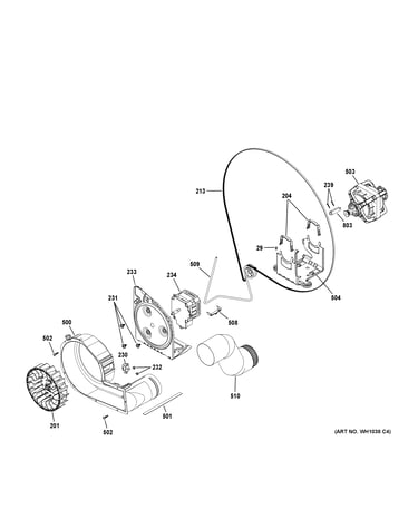 Blower & motor assembly